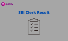 SBI Clerk Mains Result 2024
